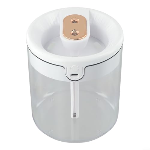 Humidificador de aire Hygienic Living Efficient 2L Dual Spray con interfaz y sensores fáciles de usar (blanco)