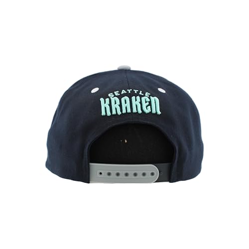 Image of ZHATS NHL Unisex-Adult NHL Officially Licensed Adjustable Snapback Hat Flat Bill Z11 Icon Two Color