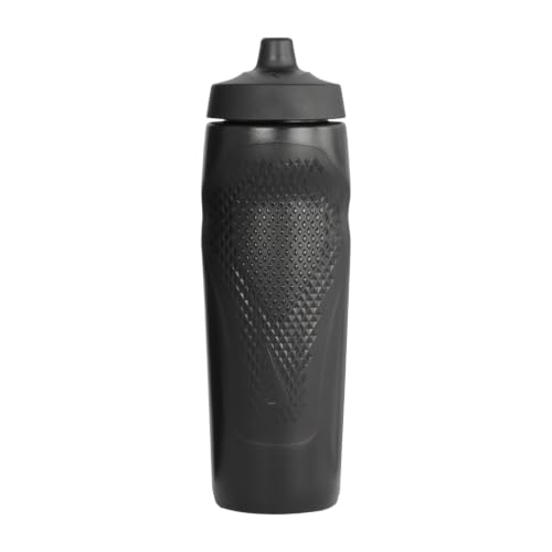 Image of Nike REFUEL BOTTLE GRIP 24 OZ - BLACK /BLACK /WHITE, 709 ML
