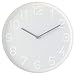 Haute Fashion IK EA Tromma Wall Clock, White 25 cm (9 3/4), Aesthetics adds an Inherently Distinctive Style, Simply The Finest Time pieces