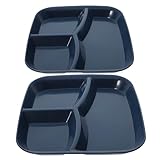 Plateau de service d'apéritif compartimenté : que vous organisiez un dîner de famille ou que vous profitiez d'un pique- , ce plat polyvalent et pratique est le choix parfait pour toute occasion, assiette divisée pour aliments