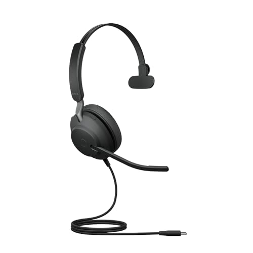 Jabra Evolve2 40 SE USB-C, UC Mono, Ext. Cord