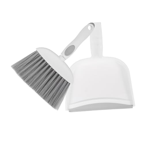 Unomor Portable Mini Cleaning Brush and Dustpan Set Small Dustpan and Brush for Kitchen Home Office Car