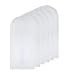 Garment Bag Clear 24'' x 40'' Suit Bag Moth Proof Garment Bags White Breathable Full Zipper Dust Cover for Suit Dance Clothes Closet Pack of 6