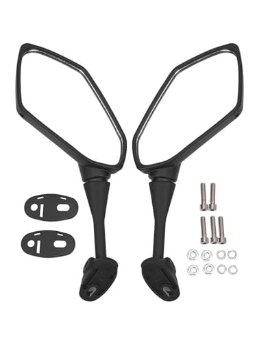 Espejos retrovisores para Kawasaki Ninja EX250K8F con estructura aerodinámica reforzada