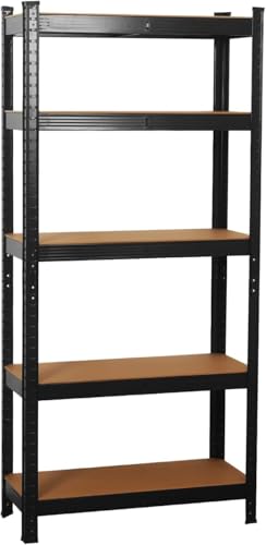 Holywarm Heavy-Duty Garage Shelving Units, 5-Tier Steel Stor