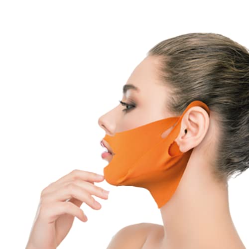 Elysiann Glorry Double Up V Lifting Mask | Face Lifting Mask for Defined Chin and Age Lines | Hydrogel Layer for Upliftment of Facial Lines | Three Dimesional Face Line, 21g