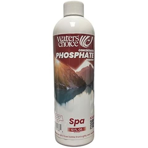 Waters Choice Concentrated Spa Phosphate Remover - 12 oz - Maximum Strength, Fast Acting Phosphate Removal for Hot Tub and Jacuzzi Cover