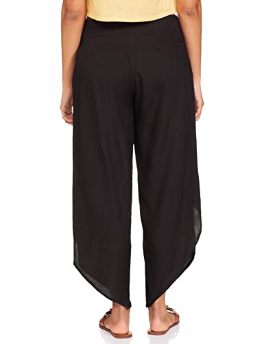 Image of Amazon Brand - Myx Women's Loose Rayon Wrap Style Pants (Available in Plus Sizes)
