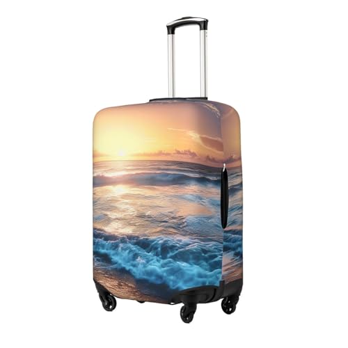Sunrise Print Travel Luggage Cover - Personalization Elastic Suitcase Protector,XL(Fit 29-32 Inch Luggage)2