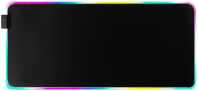 RGB Gaming Mouse Pad-14 Light Modes, Extended Soft LED Mouse Pad, Anti-Slip Rubber Base, Computer Keyboard Large Mousepad Mat, Waterproof Mousepads (25.6 * 11.6 Inch) image 5