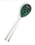 Soil pH Meter, XIYIXIFI 3 in 1 Soil Test Kit for Moisture, Light & pH for Garden, Lawn, Farm, Plants, Herbs and Indoor & Outdoor Plants Soil Tester, Accurate & Easy Read Indicator (No Battery Needed)