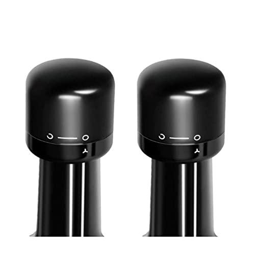 [2 Pack] Tampas para Vinho Tinto Tampas para Bomba a Vácuo, Mini Tampão Selador de Tampas para Cava