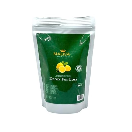 Malkia Essentials Detox for Locs- Natural dreadlock hair products, Deep Cleansing Apple Cider Vinegar Rinse, Clarifying Anti Itch hair Soak Powder,Organic Hair Cleanser for Buildup