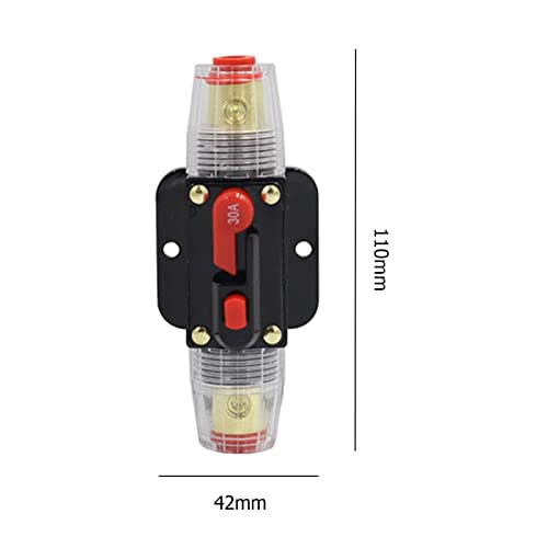 Interruptor de seguro para yates y RV con reinicio de 12V 8