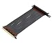 Produktbild LINKUP - {20cm) 16x Riser Kabel Super Abgeschirmt Schnelle Geschwindigkeit PCI Express Steigleitung Kabel Portverlängerungs-Platte 2020 Rev | Linker Winkel