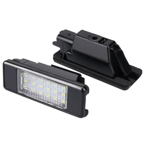 Auto luces matrícula para Citroen C4 C3 C5 C6 C8 lámpara luz matrícula trasera 12V