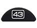 Fixxxer Grip Frame Plug 43" fits Glock 43 (9mm)