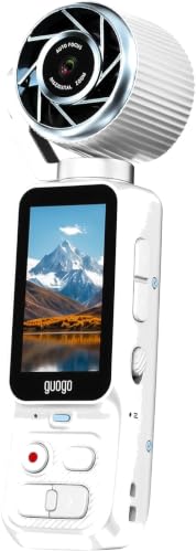 2-in-1 Handheld Pocket Camera & Cooling Fan,180° Rotating Lens Vlogging Cam - image 8