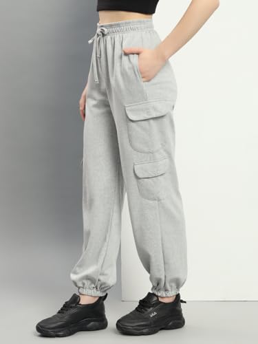 Image of Q - RIOUS Women's Relaxed Fit Cargo Style Jogger Pants