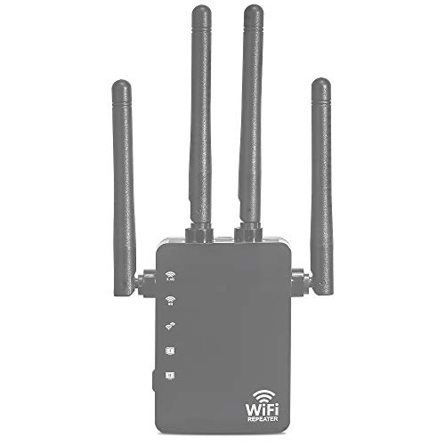 WiFi Extender 1200Mbps Wireless Repeater Signal Booster Range Compatible Extends WiFi Coverage 2.4G&5G