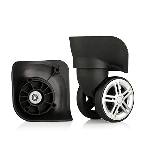 Luggage Wheels,Universal Luggage Casters,1 Pair Luggage Wheel Replacement Spare Spinner Caster for Suitcase Wheel Repair (W169)
