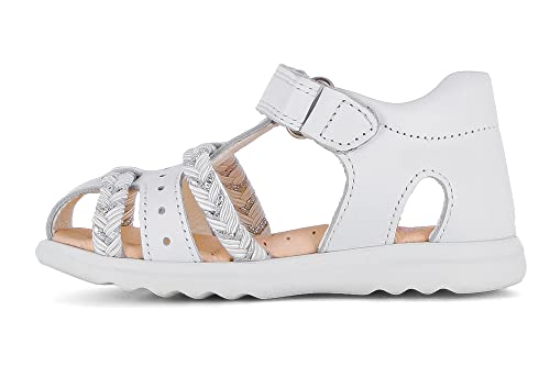 Pablosky 012000 Sandalen met hak voor baby's, meisjes, wit, 20 EU - Afbeelding 6