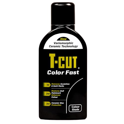 T-Cut Colour Fast 3-in-1 Paintwork Renovator Black 500ml