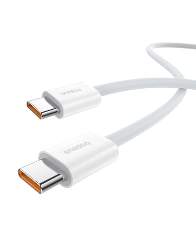 Cabo Baseus Usb-c Tipo-C Superior Series 5a 100w 2m Branco