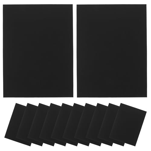 Papier cartonné noir double face 180g Générique, l'élégance pour vos projets créatifs