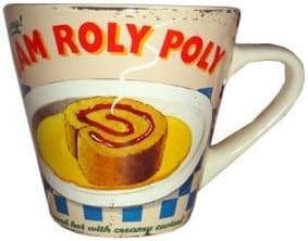 Martin Wiscombe Stoneware Large Jam Roly Poly Mug, Assorted