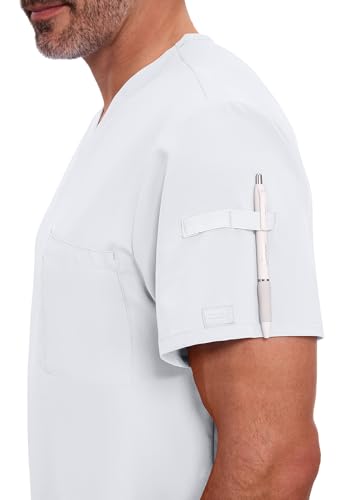 Image of Dickies EDS Essentials Men Scrubs Top Tuckable V-Neck DK635