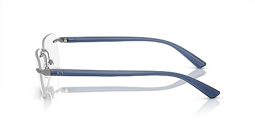 Image of Armani Exchange Mens AX1064 Rectangular Prescription Eyewear Frames