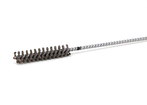 Image of Brush Research BC9M180AO FLEX-HONE, 0.354 inch (9mm) Diameter, 180 Grit, Aluminum Oxide, For Aluminum, Brass, Bronze and Softer Non-Ferrous Materials