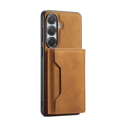 Étui de téléphone avec porte-cartes portefeuille magnétique série S26