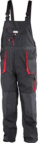 Tool Zone ® - Yato Working Coveralls | 65% Cotton : 35% Polyester | for Protection During Construction, Gardening and Transport Works. with Velcro Cargo Pockets Black (B084BR7BTX) Amazon Price History, Amazon Price Tracker