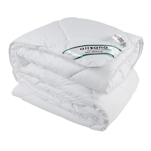 allsaneo® Microfaser Duo- Steppbett 135x200cm, warme kochfeste Winterdecke für Allergiker geeignet, hygienisch bei 95°C waschbar