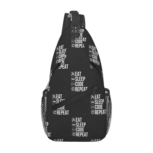 YOXKSLFUIA Crossbody Backpack Developer Gift Chest Bag
