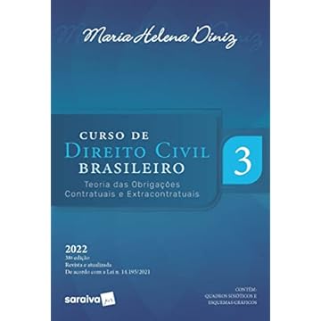 Capa do livro Curso de Direito Civil Brasileiro - VOL. 3 - 38ª edição 2022: Volume 3