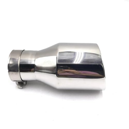 Tuyau d'échappement voiture universel en acier inoxydable ID 60mm