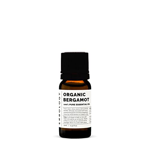 Aceite esencial de bergamota puro 100% orgánico, 10 ml, calidad premium, directamente de la granja en Calabria