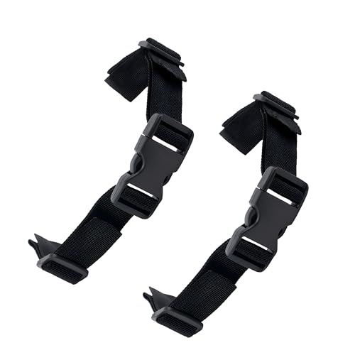 2 Piezas Correa de Pecho para Mochila, Ajustable Correa de Esternón con Hebilla de Liberación Rápida Antideslizante Reemplazar la Mochil Correas de Repuesto Accesorios para Jogging Senderismo Exterior