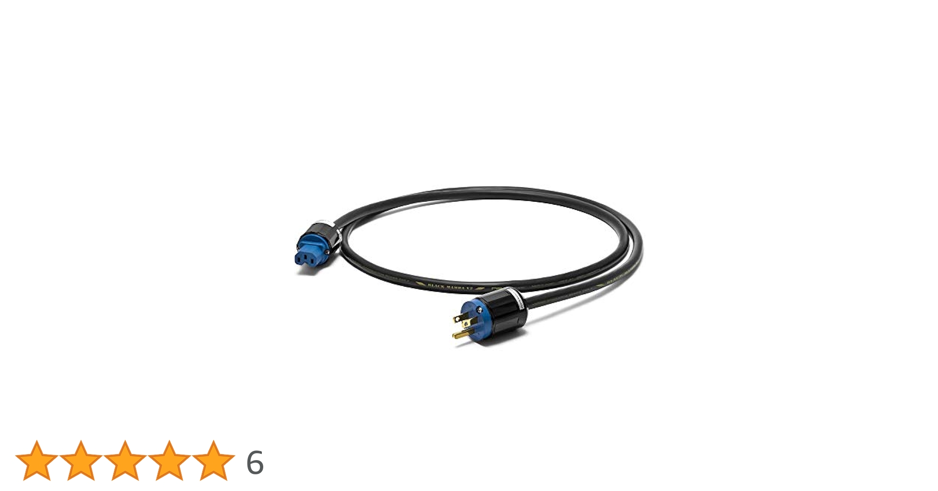 Amazon.co.jp: 小柳出電気商会 電源ケーブル 1.8m BLACKMAMBA-α