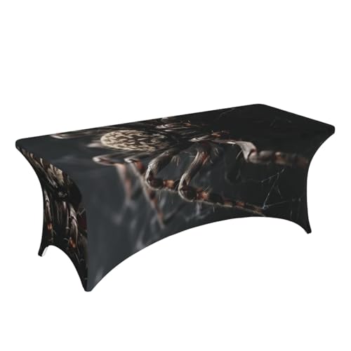 Nappe araignée élastique 1.8m nappe élasthanne infroissable buffet - 4