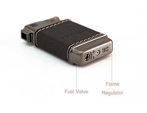 Encendedor Soft Flame de Cuero Pequeño Recargable miniatura 5