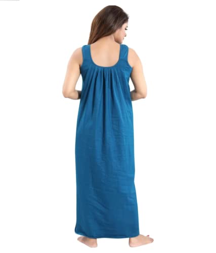 Image of H & C Full Length Women's Hosiery Cotton Fabric Long Nighty Slip /Camisole Slip /Night Wear Maxi for Women Free Size