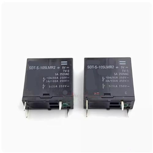 Relais SDTS105LMR2-5 V CC 10A microcontrôleur et domotique 5pcs