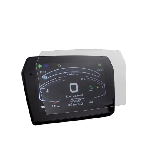 Kit protección contra arañazos Zontes M310 protector de pantalla salpicadero transparente 3