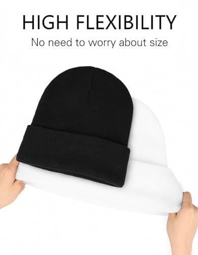 Image of Bigfoot Beanie for Men - Sasquatch Hat Winter Knit Cuffed Beanie for Women - Bigfoot Gifts for Christmas & New Year