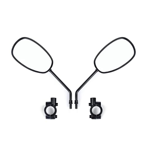 Rétroviseurs latéraux 10mm universels pour guidon de scooter et moto